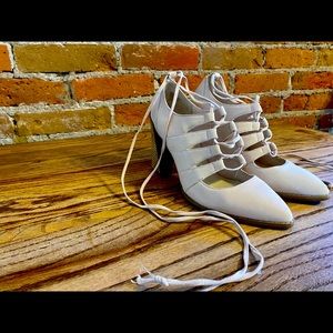 Lace up heels